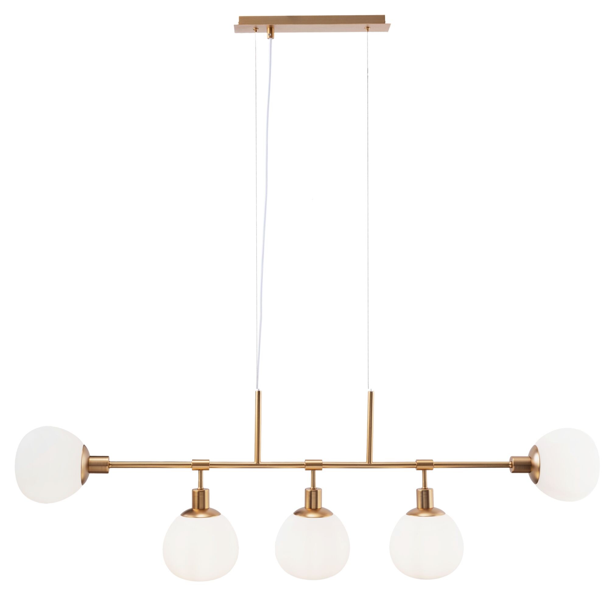 Suspension Erich 5 en métal au design vintage par Maytoni
