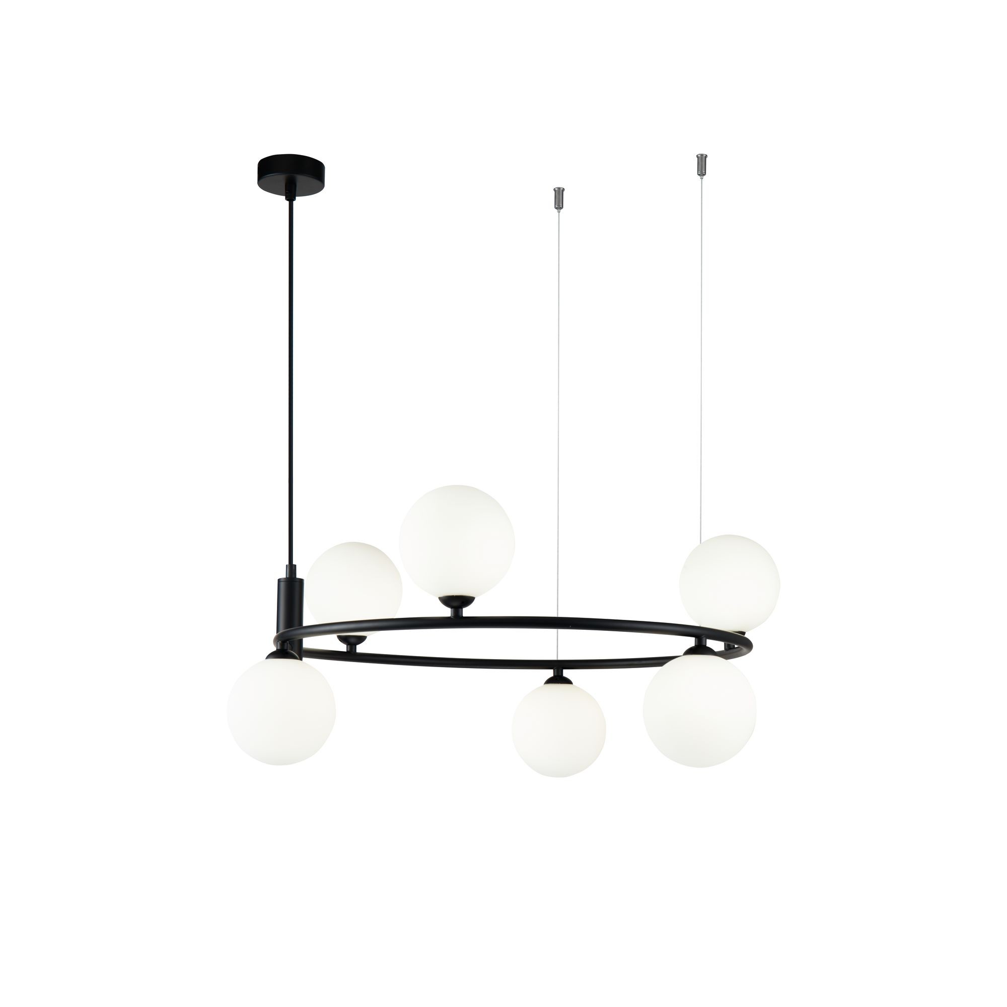 Suspension Ring 6 en métal au design vintage par Maytoni