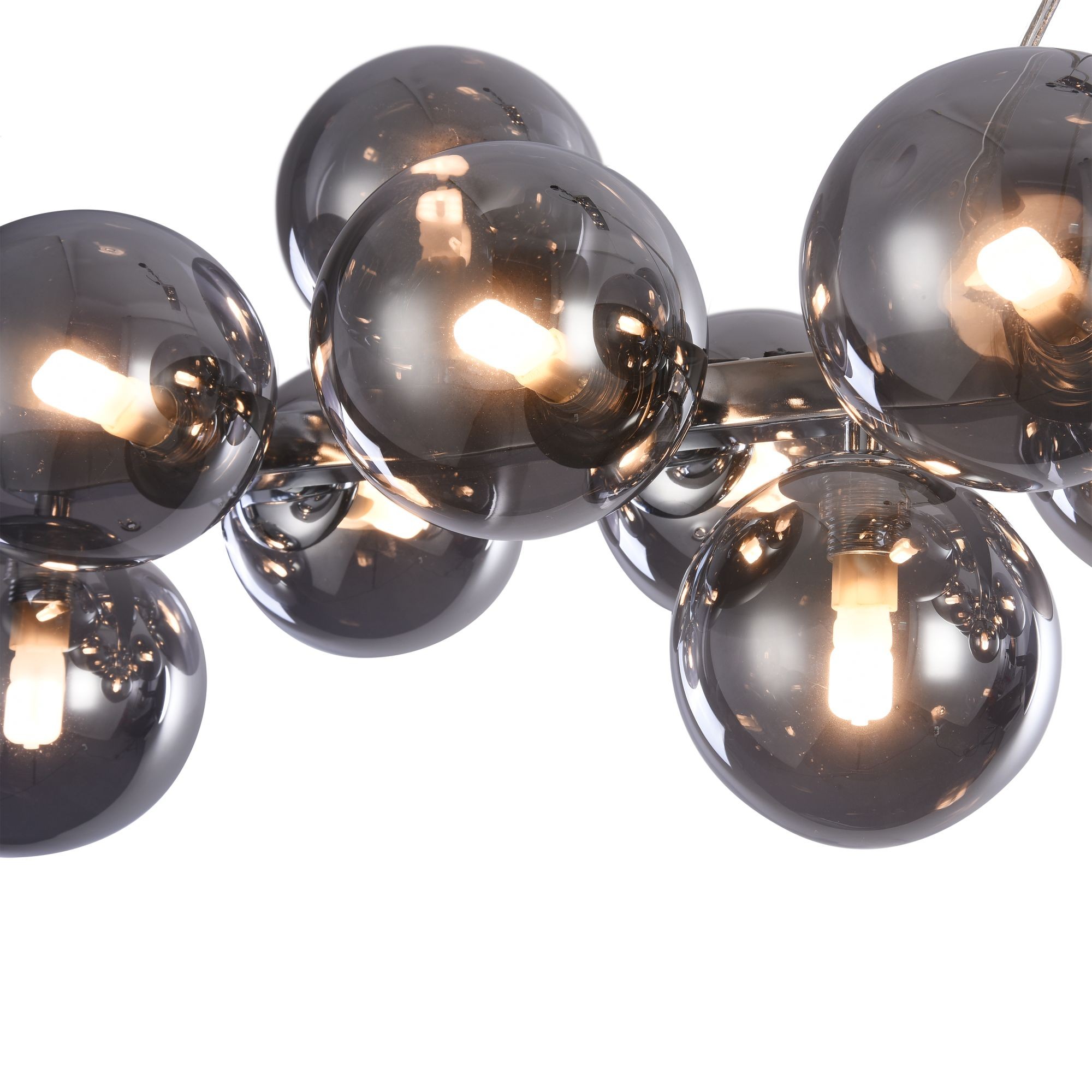 Suspension Dallas 25 en métal et verre au design vintage par Maytoni Suspension Dallas 25 en métal et verre au design vintage par Maytoni