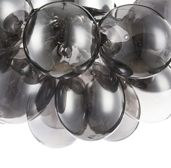 Plafonnier Balbo 4 en métal et verre au design contemporain par Maytoni