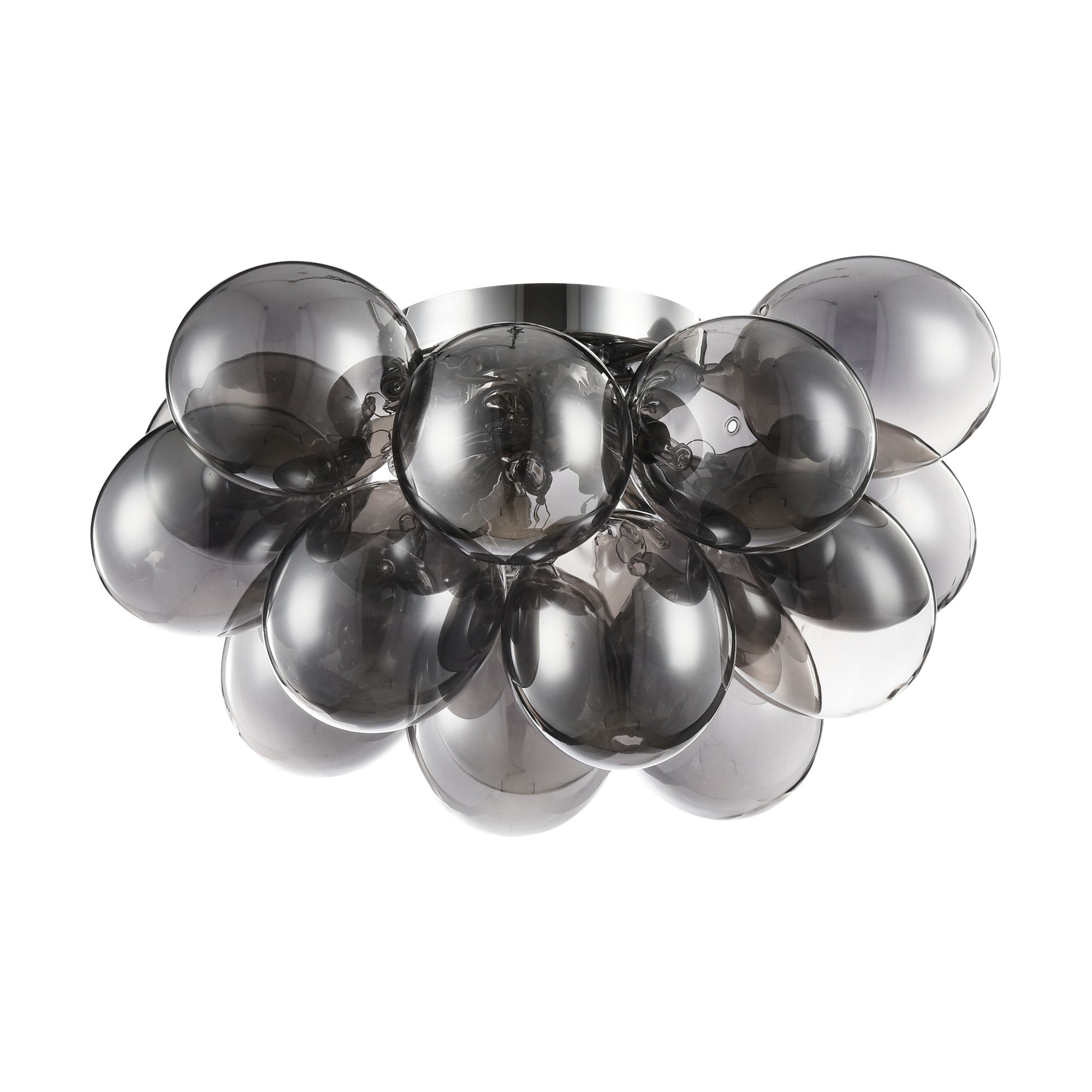 Plafonnier Balbo 4 en métal et verre au design contemporain par Maytoni