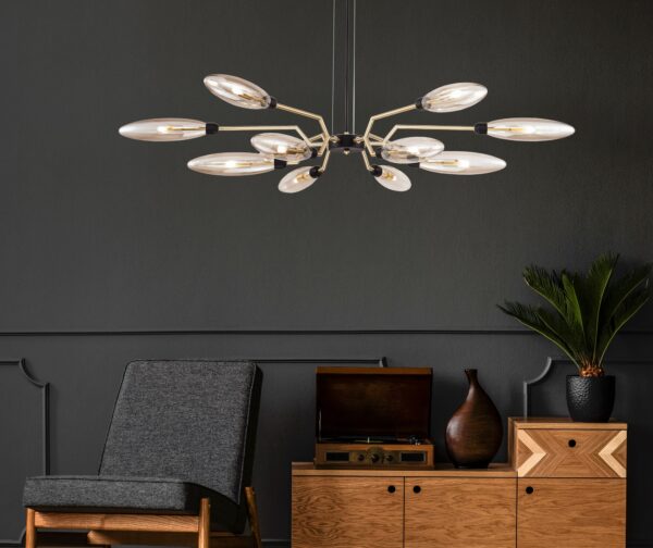 Suspension Ventura en métal au design contemporain par Maytoni