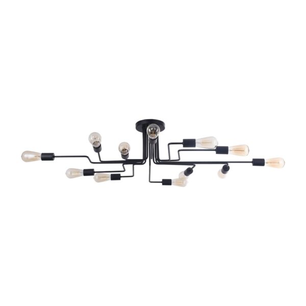 Plafonnier Gilbert 12 en métal au design contemporain par Maytoni