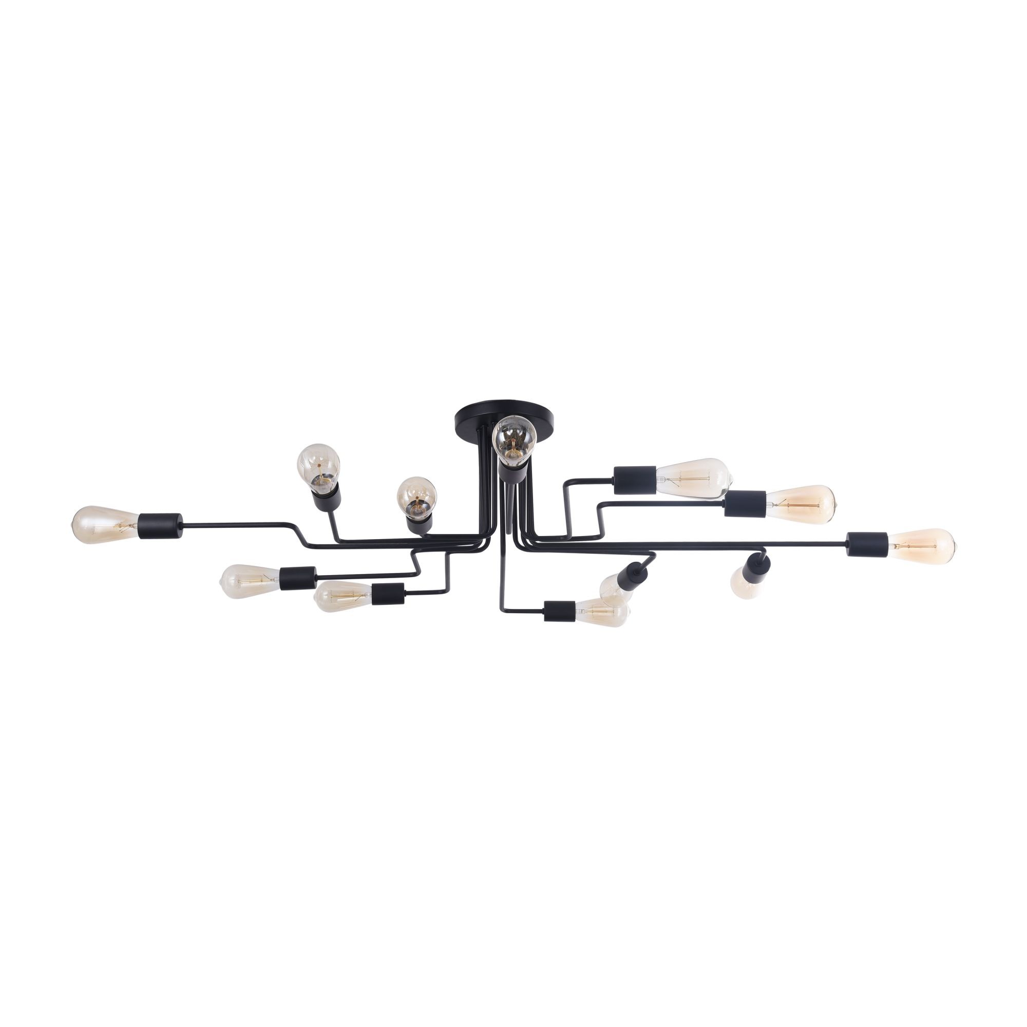 Plafonnier Gilbert 12 en métal au design contemporain par Maytoni