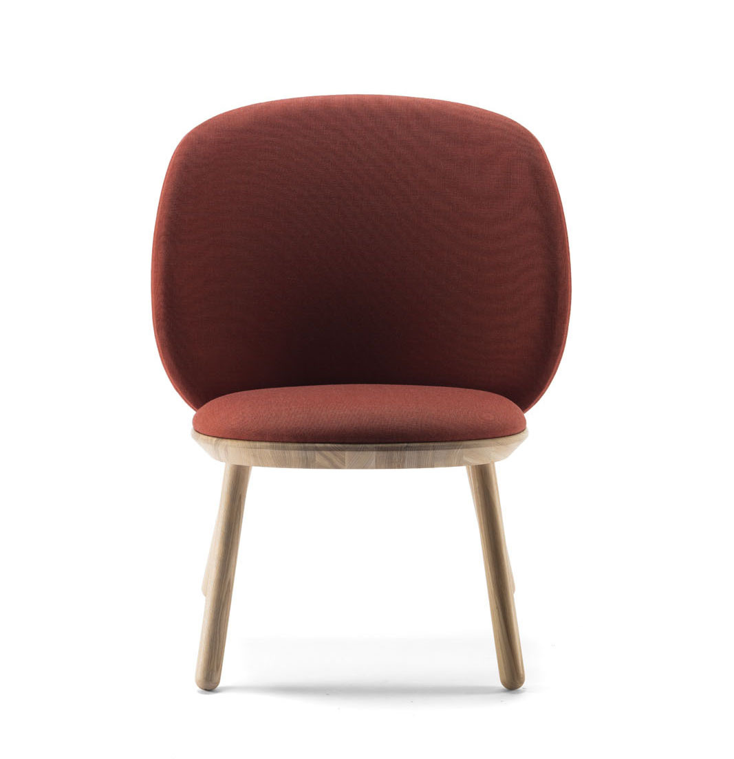 Fauteuil Naïve Low Chair en Tissu laine Kvadrat™ au design scandinave par etc.etc. x Emko Fauteuil Naïve Low Chair en Tissu laine Kvadrat™ au design scandinave par etc.etc. x Emko