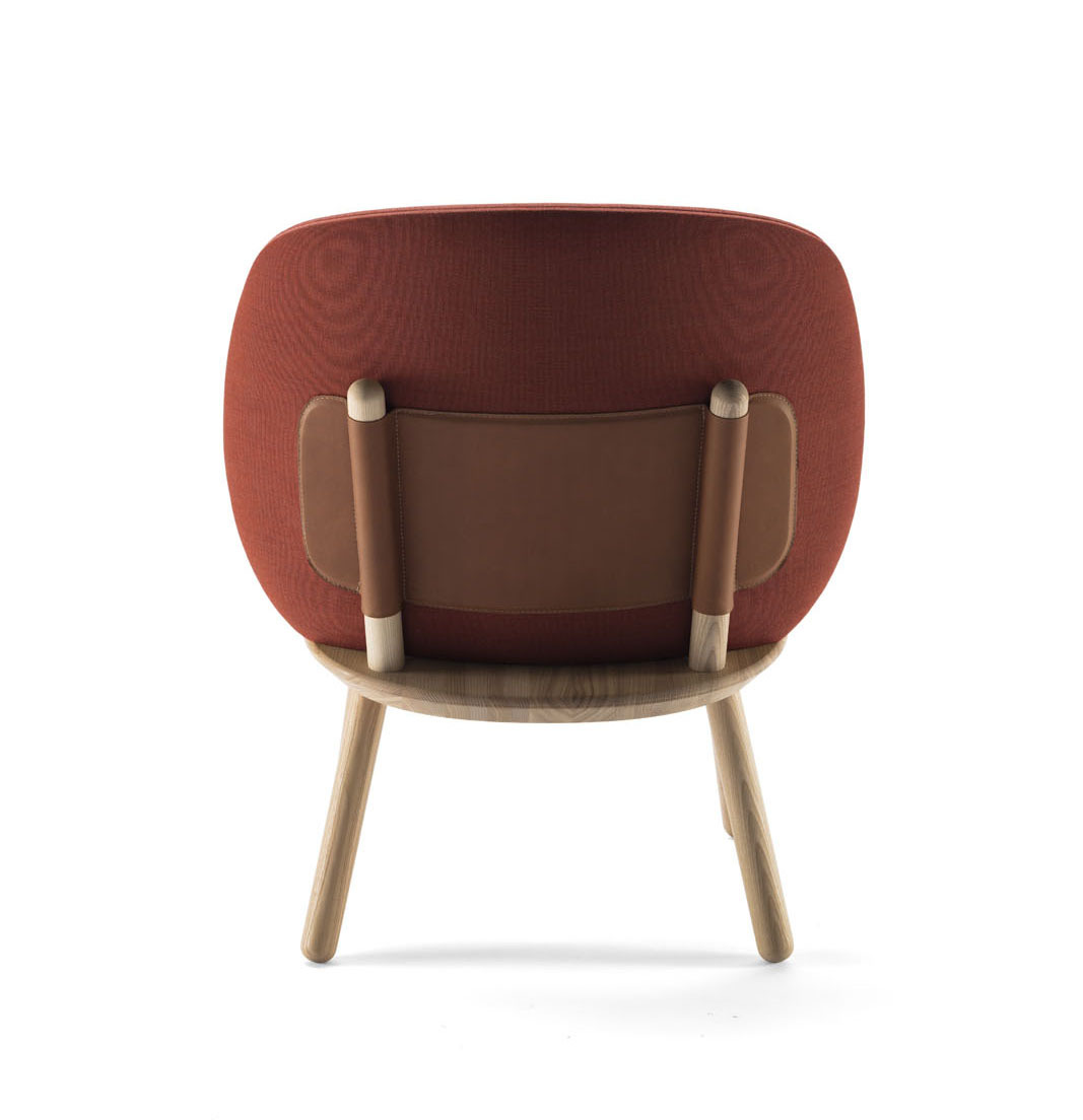 Fauteuil Naïve Low Chair en Tissu laine Kvadrat™ au design scandinave par etc.etc. x Emko Fauteuil Naïve Low Chair en Tissu laine Kvadrat™ au design scandinave par etc.etc. x Emko