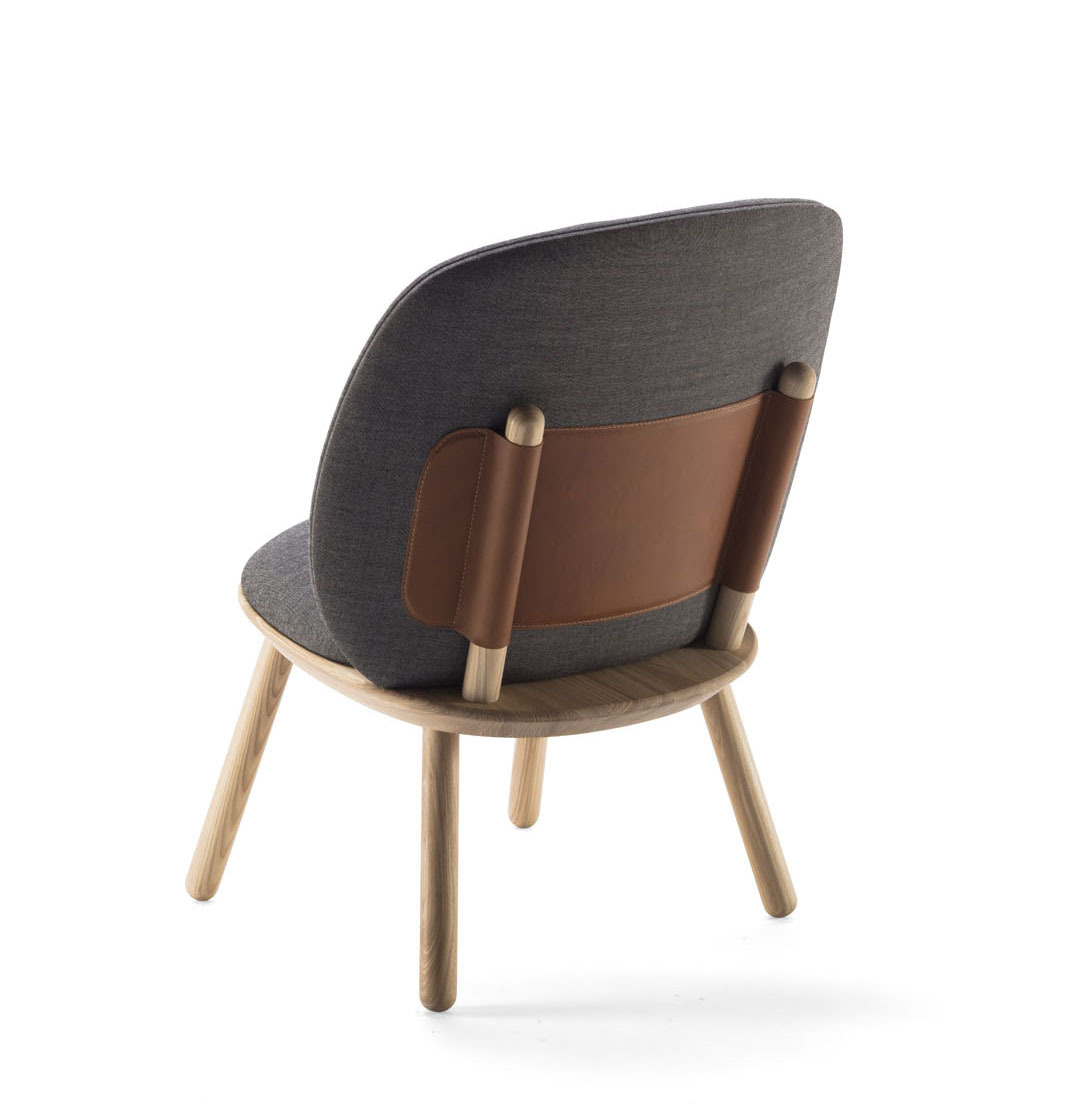 Fauteuil Naïve Low Chair en Tissu laine Kvadrat™ au design scandinave par etc.etc. x Emko Fauteuil Naïve Low Chair en Tissu laine Kvadrat™ au design scandinave par etc.etc. x Emko