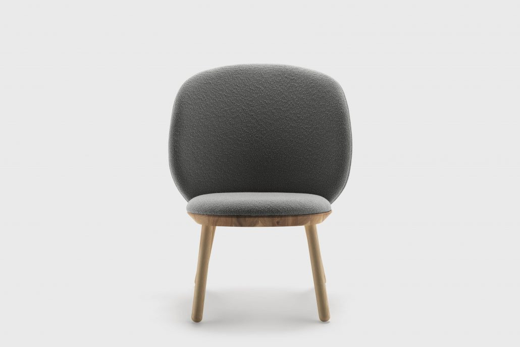 Fauteuil Naïve Low Chair en camira au design scandinave par etc.etc. x Emko Fauteuil Naïve Low Chair en camira au design scandinave par etc.etc. x Emko