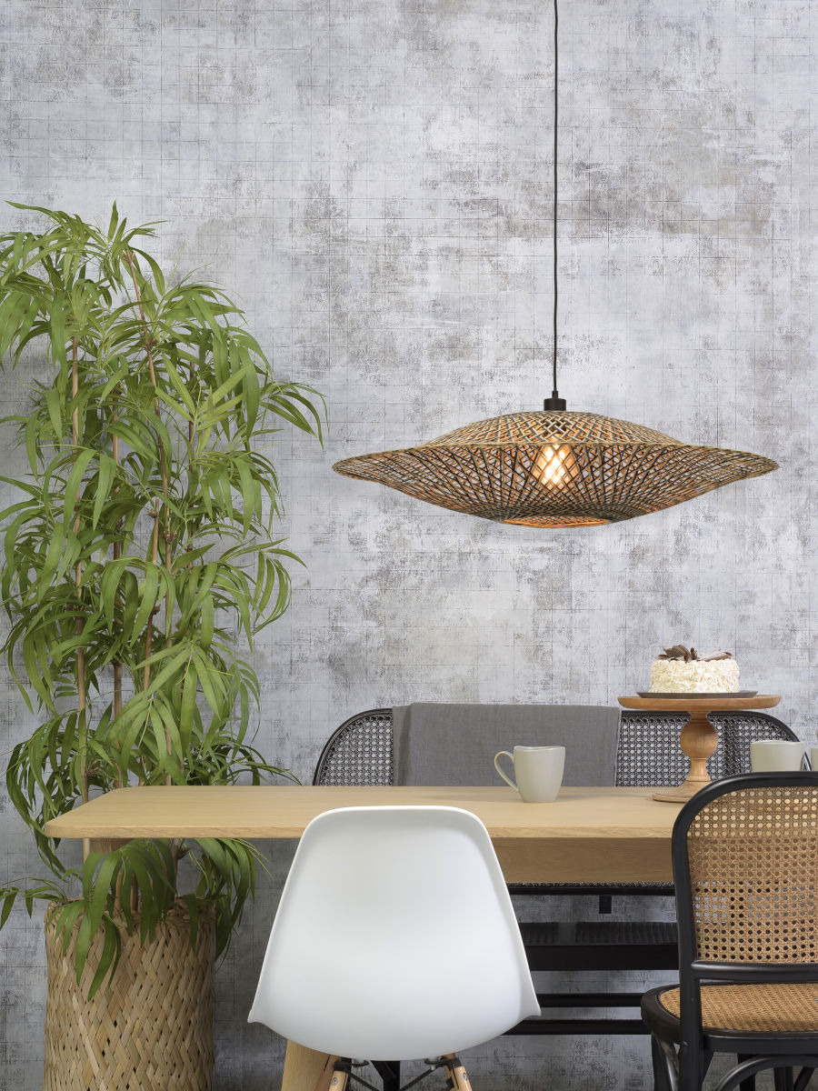 Suspension Bali Ø87 cm en Bambou naturel au design naturel par Good & Mojo
