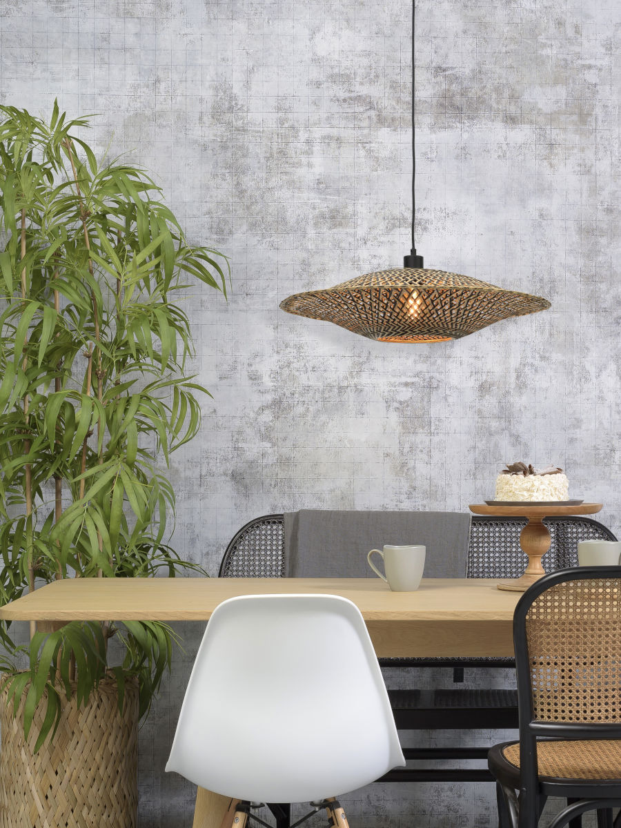 Suspension Bali Ø60 cm en Bambou naturel au design naturel par Good & Mojo