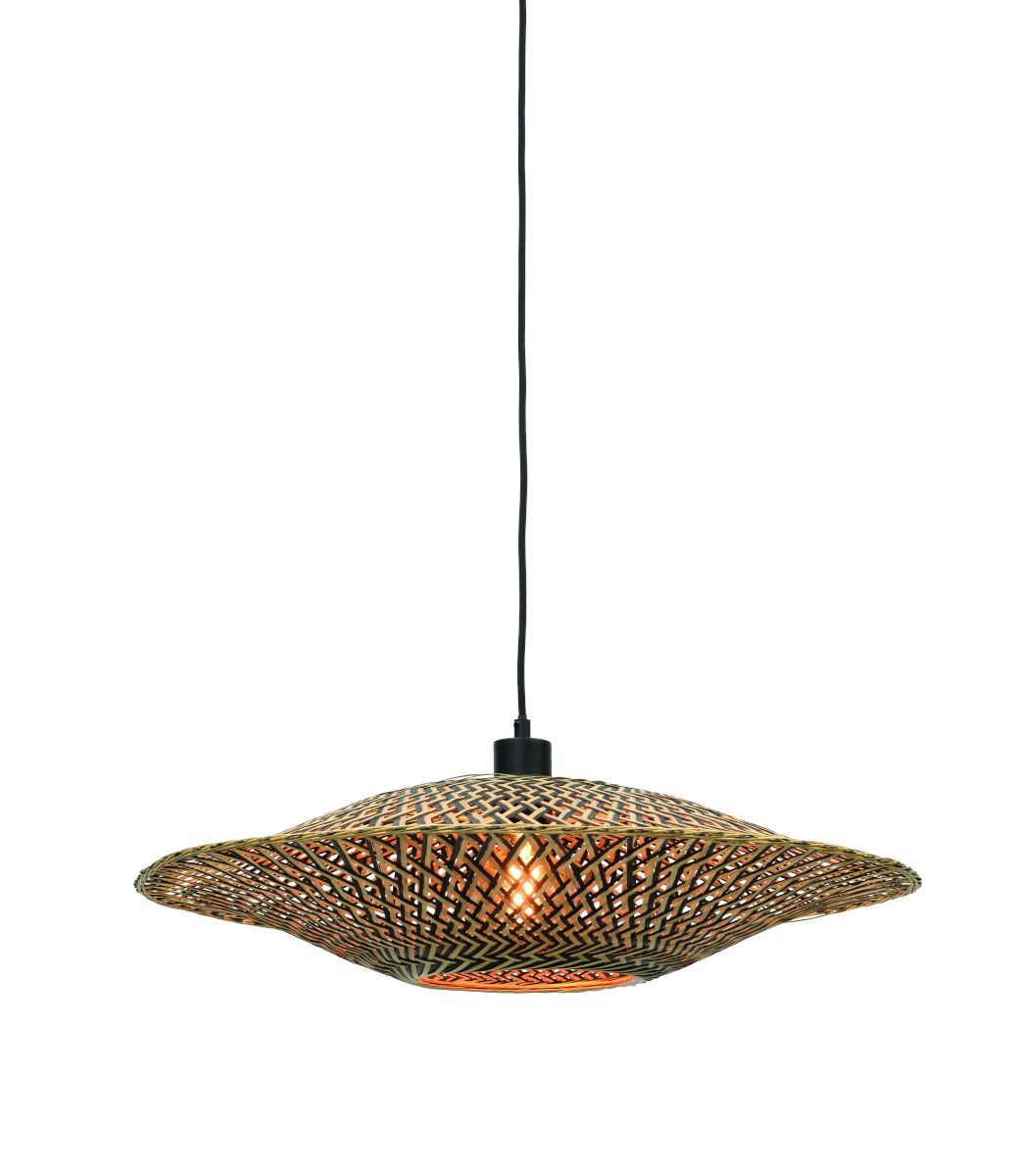 Suspension Bali Ø60 cm en Bambou naturel au design naturel par Good & Mojo