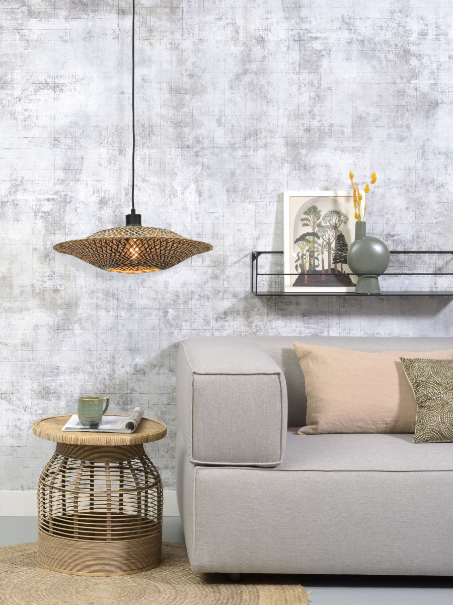 Suspension Bali Ø44 cm en Bambou naturel au design naturel par Good & Mojo Suspension Bali Ø44 cm en Bambou naturel au design naturel par Good & Mojo
