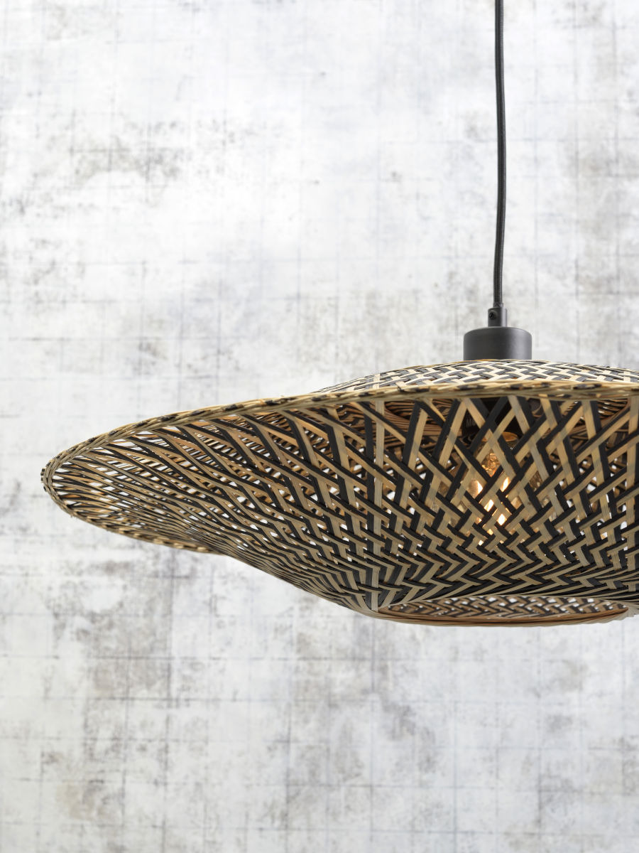 Suspension Bali Ø44 cm en Bambou naturel au design naturel par Good & Mojo Suspension Bali Ø44 cm en Bambou naturel au design naturel par Good & Mojo