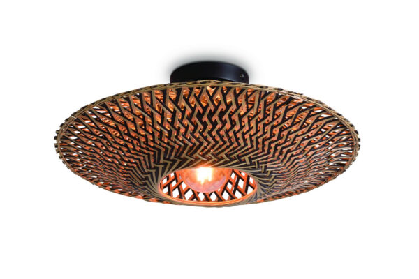 Plafonnier Bali Ø44 cm en Bambou naturel au design naturel par Good & Mojo