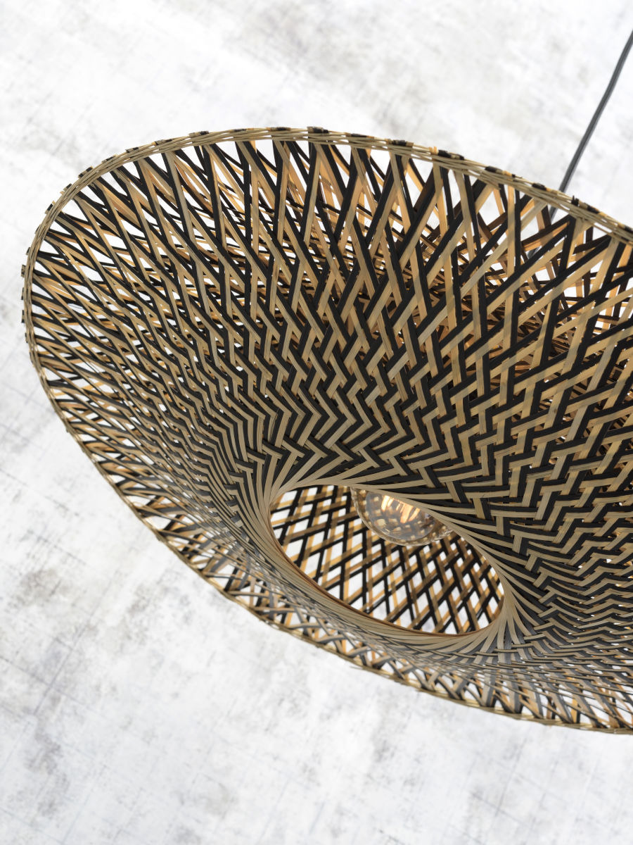 Lampadaire Bali L avec abat-jour en Bambou naturel au design naturel par Good & Mojo Lampadaire Bali L avec abat-jour en Bambou naturel au design naturel par Good & Mojo
