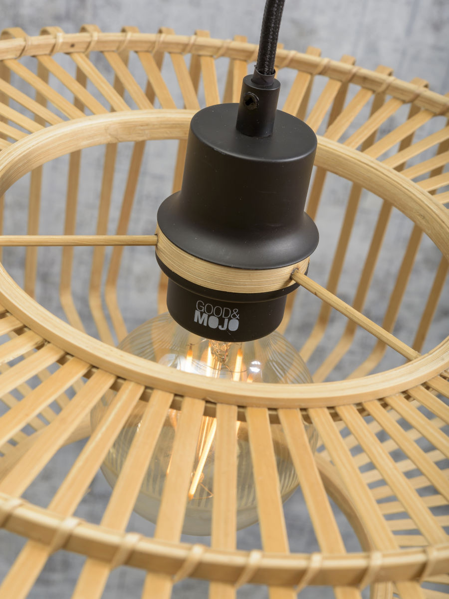 Suspension Bromo 2 en Bambou naturel au design naturel par Good & Mojo Suspension Bromo 2 en Bambou naturel au design naturel par Good & Mojo