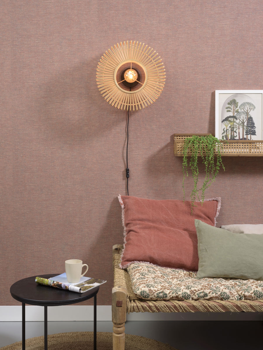 Applique Bromo 2 en Bambou naturel au design naturel par Good & Mojo Applique Bromo 2 en Bambou naturel au design naturel par Good & Mojo