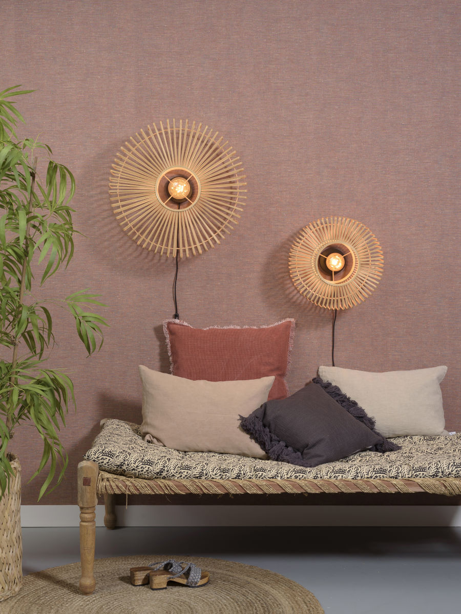 Applique Bromo 2 en Bambou naturel au design naturel par Good & Mojo Applique Bromo 2 en Bambou naturel au design naturel par Good & Mojo