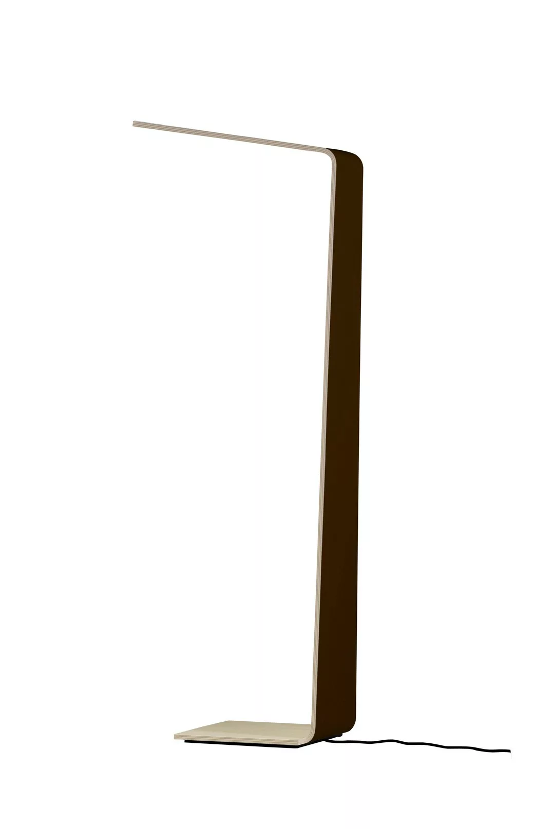 Lampadaire tactile en bois Led 2 Couleur au design scandinave et minimaliste