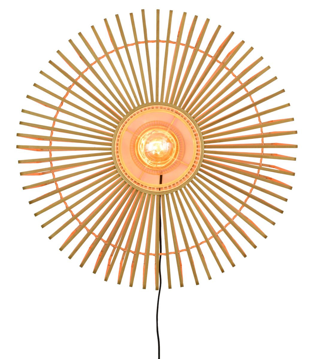 Applique Bromo 2 en Bambou naturel au design naturel par Good & Mojo Applique Bromo 2 en Bambou naturel au design naturel par Good & Mojo