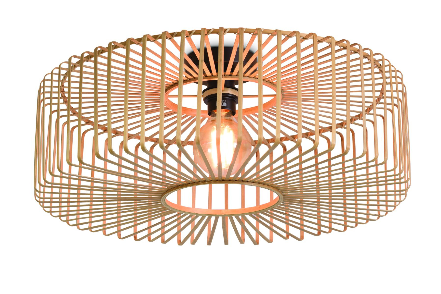 Plafonnier Bromo 2 en Bambou naturel au design naturel par Good & Mojo Plafonnier Bromo 2 en Bambou naturel au design naturel par Good & Mojo
