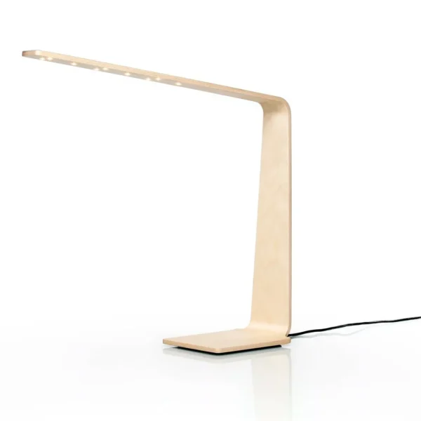 Lampe à poser tactile en bois Led 4 au design scandinave et minimaliste