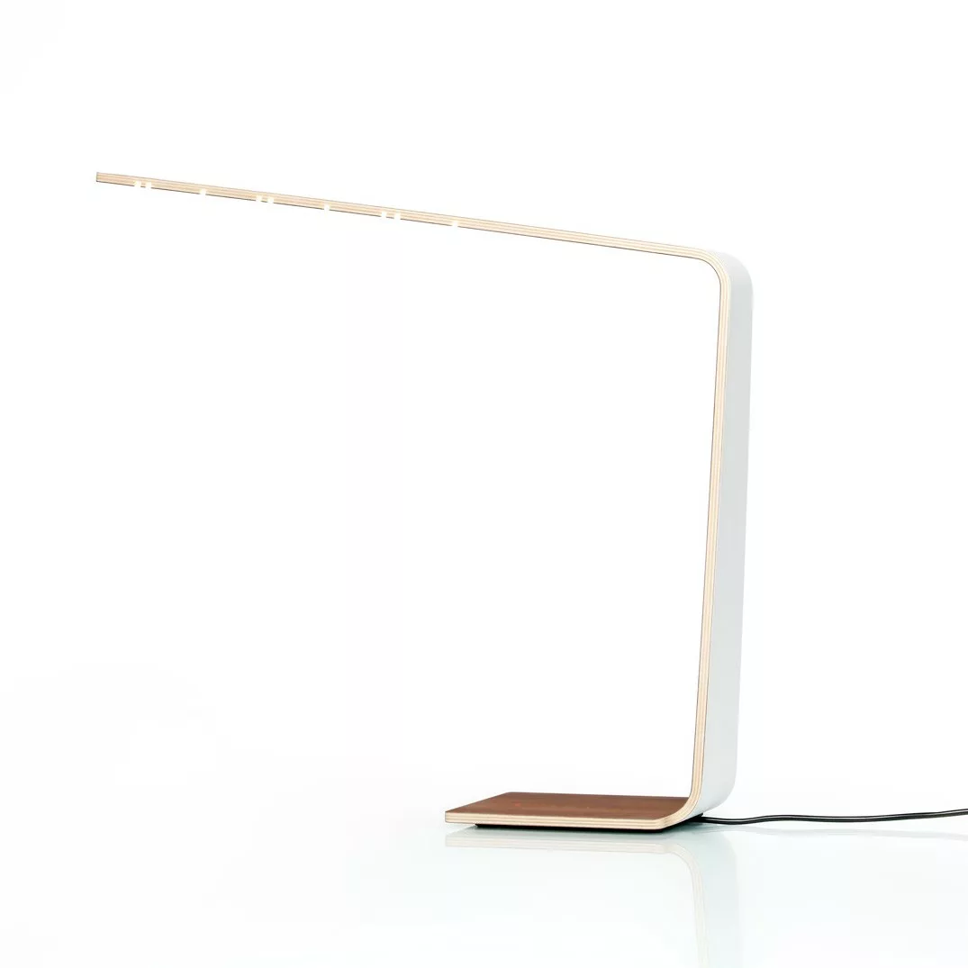 Lampe à poser tactile en bois Led 4 Couleur au design scandinave et minimaliste