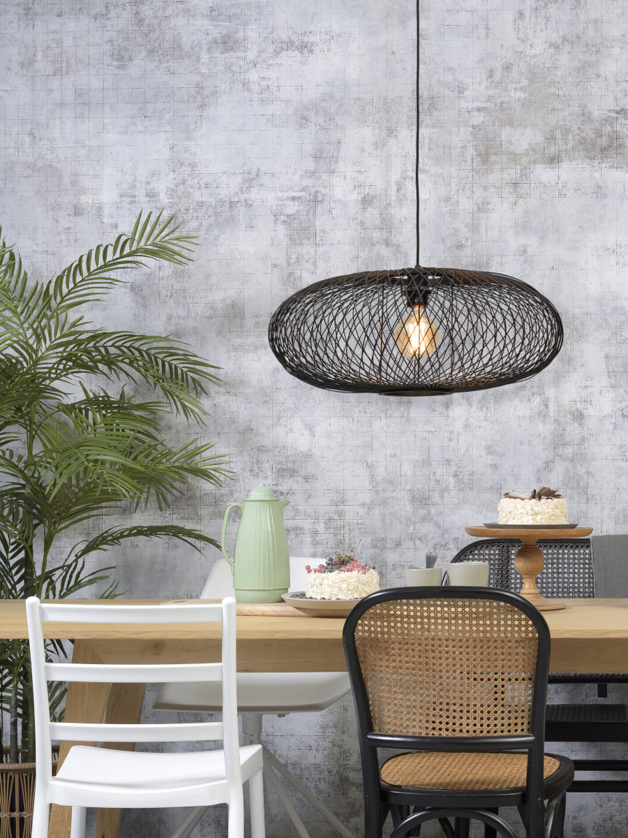 Suspension Cango en Bambou naturel au design naturel par Good & Mojo