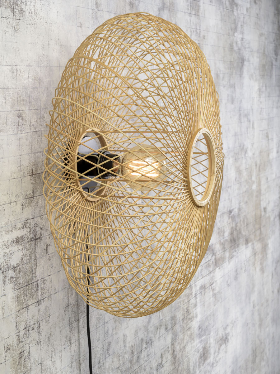 Applique Cango en Bambou naturel au design naturel par Good & Mojo Applique Cango en Bambou naturel au design naturel par Good & Mojo