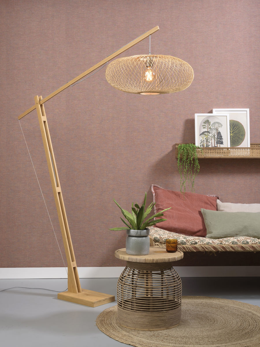 Lampadaire Cango XL en Bambou naturel au design naturel par Good & Mojo Lampadaire Cango XL en Bambou naturel au design naturel par Good & Mojo