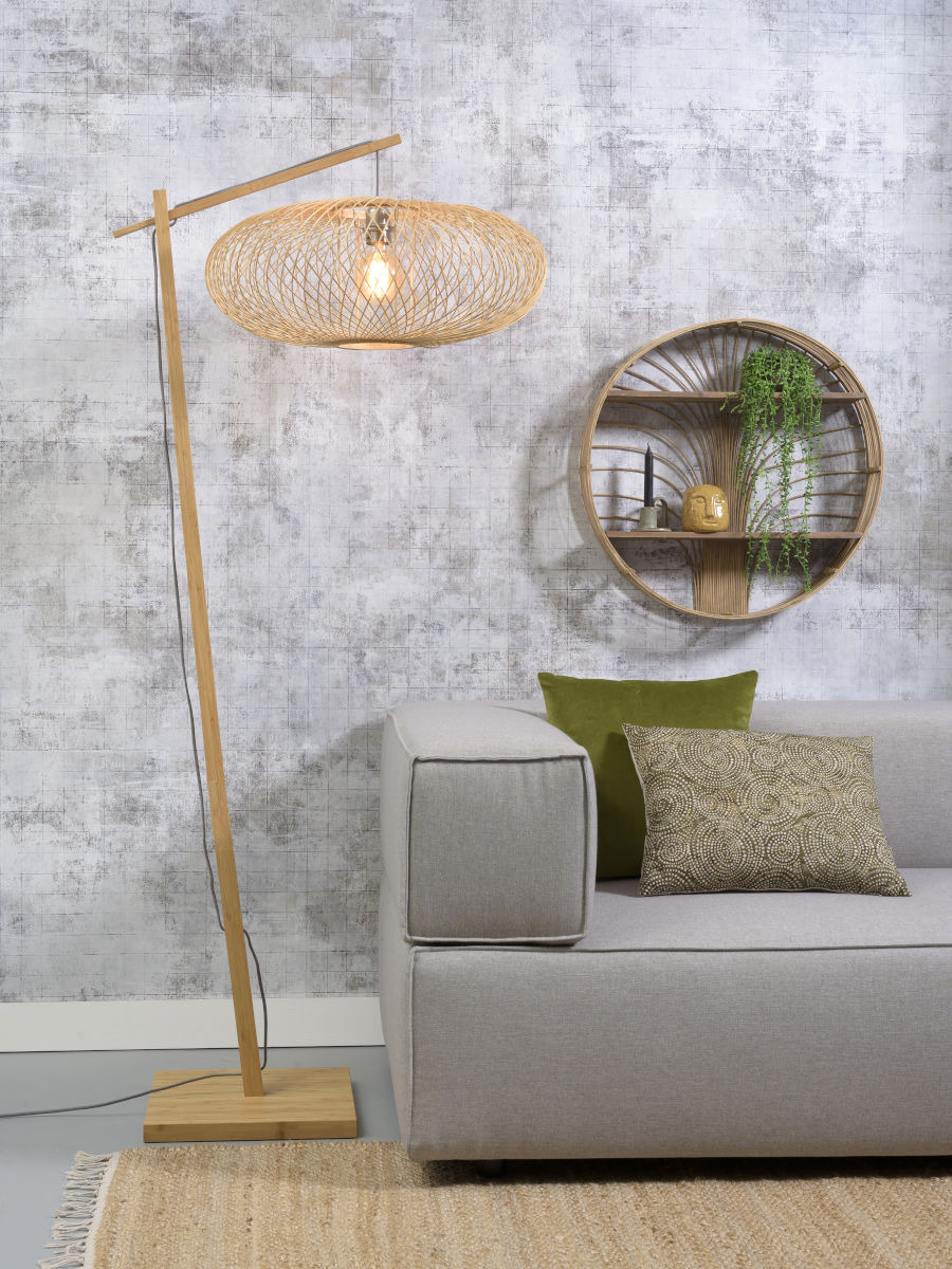 Lampadaire Cango en Bambou naturel au design naturel par Good & Mojo Lampadaire Cango en Bambou naturel au design naturel par Good & Mojo