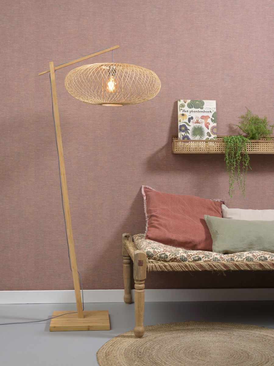 Lampadaire Cango en Bambou naturel au design naturel par Good & Mojo Lampadaire Cango en Bambou naturel au design naturel par Good & Mojo