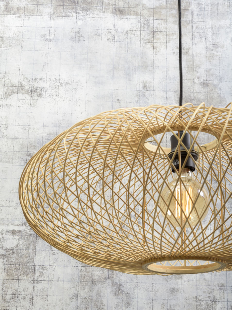 Lampadaire Cango en Bambou naturel au design naturel par Good & Mojo Lampadaire Cango en Bambou naturel au design naturel par Good & Mojo