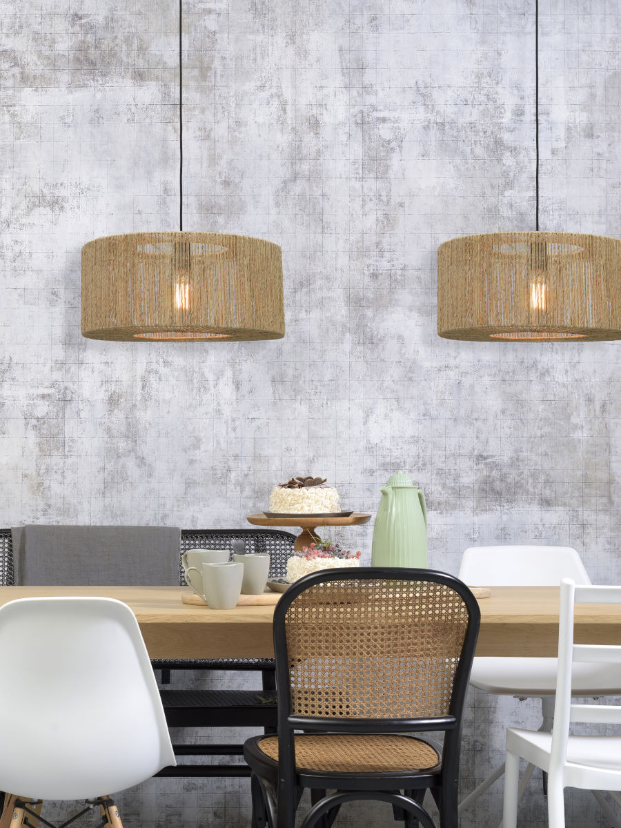 Suspension Iguazu 2 en jute au design naturel par Good & Mojo Suspension Iguazu 2 en jute au design naturel par Good & Mojo