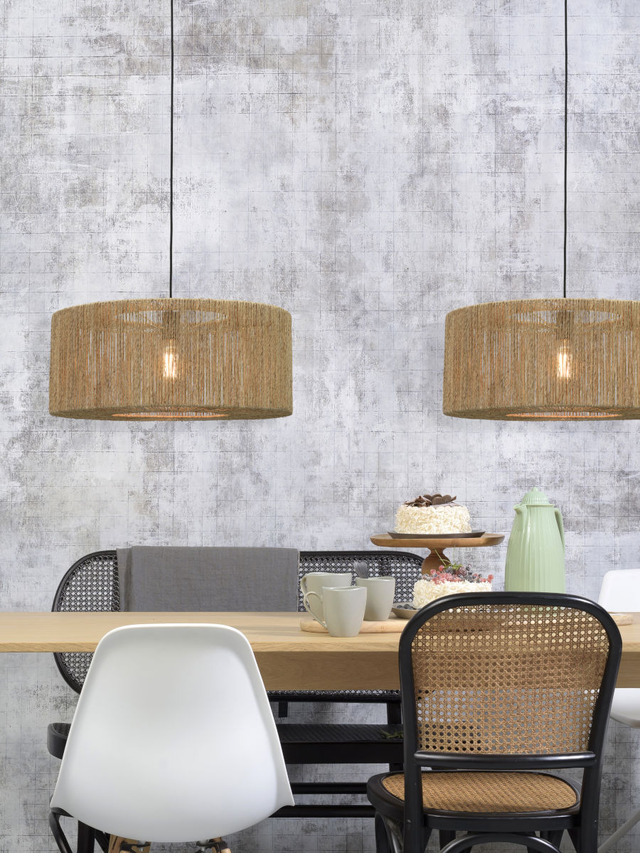 Suspension Iguazu 2 en jute au design naturel par Good & Mojo Suspension Iguazu 2 en jute au design naturel par Good & Mojo