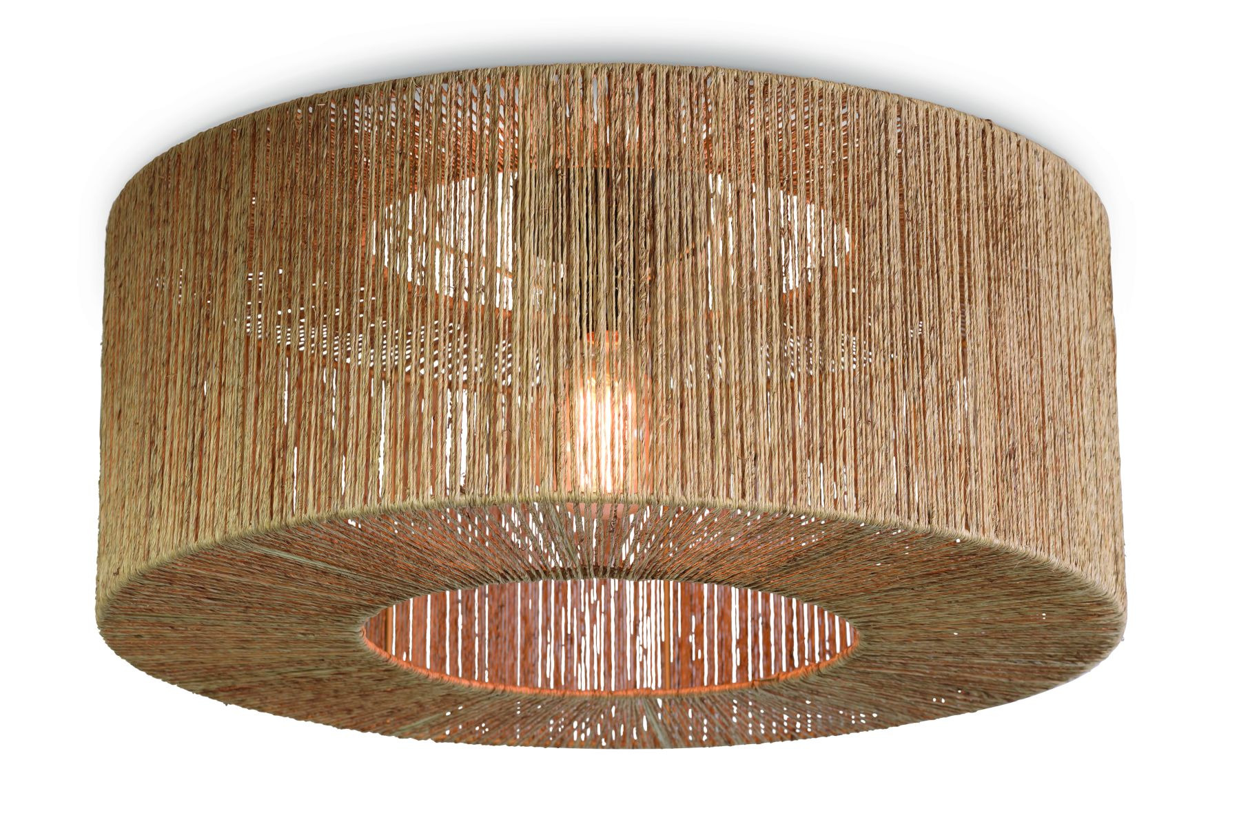 Plafonnier Iguazu en jute au design naturel par Good & Mojo Plafonnier Iguazu en jute au design naturel par Good & Mojo