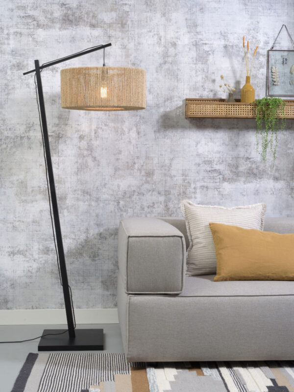 Lampadaire Iguazu en Bambou naturel au design naturel par Good & Mojo