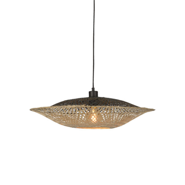Suspension Kalimantan Flat Ø44cm en Bambou naturel au design naturel par Good & Mojo