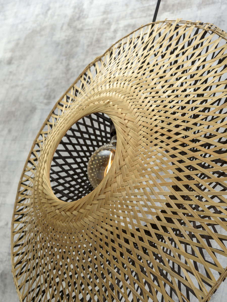 Suspension Kalimantan vertical en Bambou naturel au design naturel par Good & Mojo Suspension Kalimantan vertical en Bambou naturel au design naturel par Good & Mojo