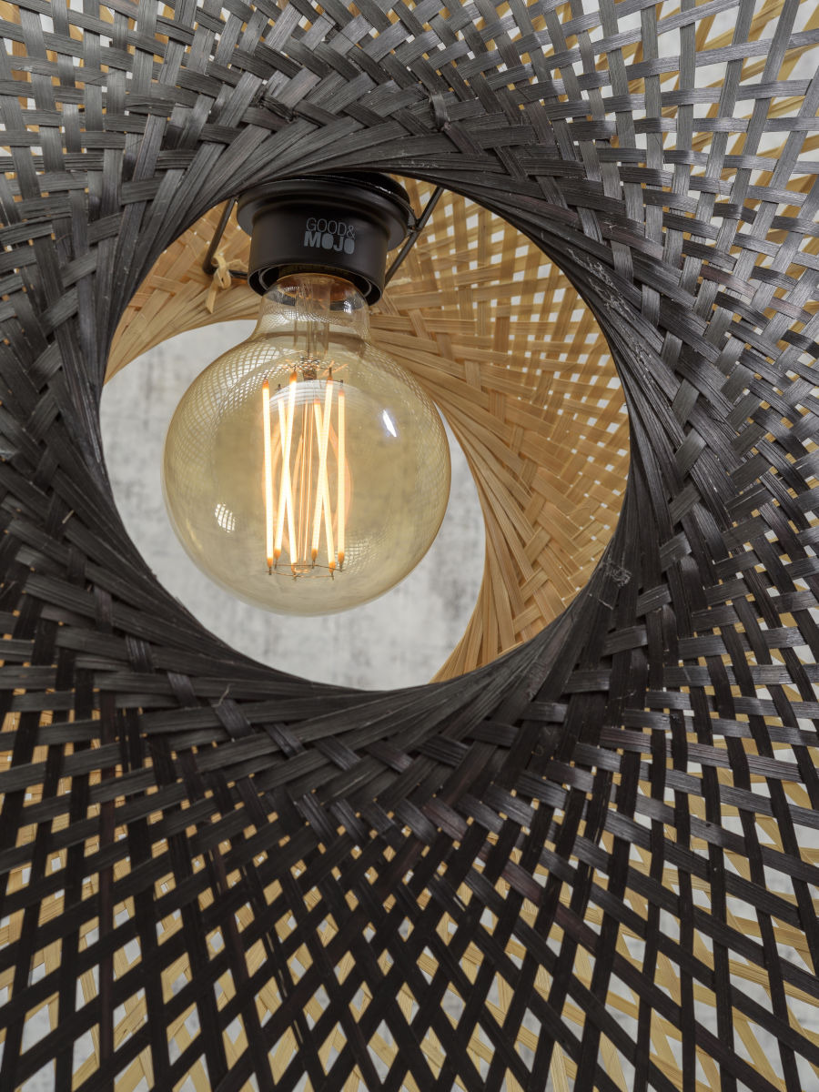 Suspension Kalimantan vertical en Bambou naturel au design naturel par Good & Mojo Suspension Kalimantan vertical en Bambou naturel au design naturel par Good & Mojo