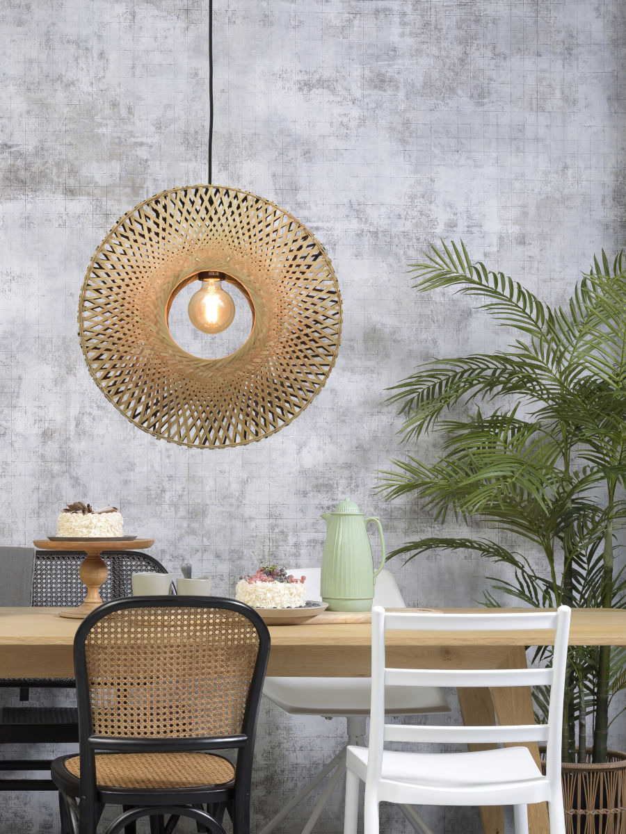 Suspension Kalimantan vertical en Bambou naturel au design naturel par Good & Mojo Suspension Kalimantan vertical en Bambou naturel au design naturel par Good & Mojo
