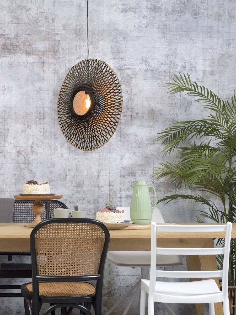 Suspension Kalimantan vertical en Bambou naturel au design naturel par Good & Mojo Suspension Kalimantan vertical en Bambou naturel au design naturel par Good & Mojo