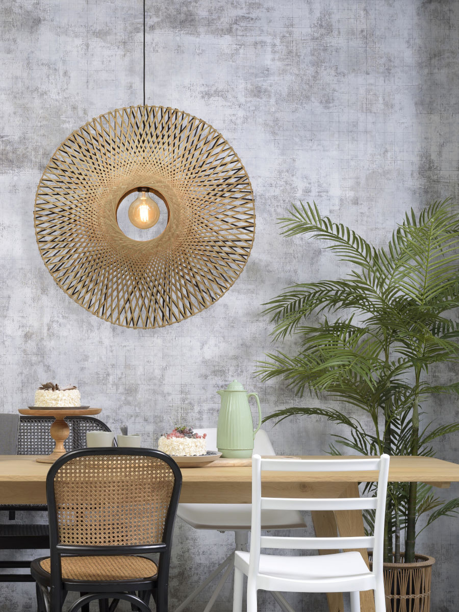 Suspension Kalimantan vertical en Bambou naturel au design naturel par Good & Mojo Suspension Kalimantan vertical en Bambou naturel au design naturel par Good & Mojo