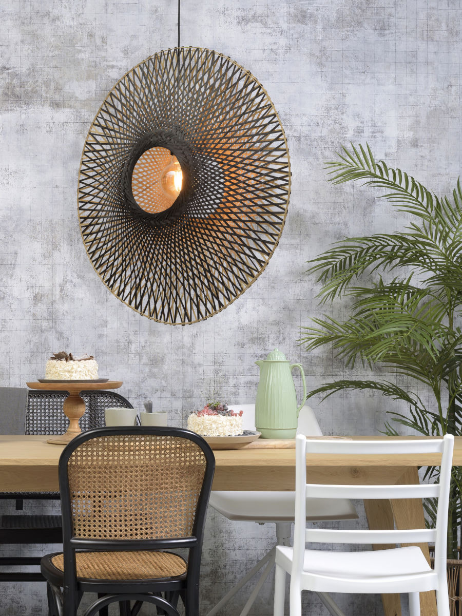 Suspension Kalimantan vertical en Bambou naturel au design naturel par Good & Mojo Suspension Kalimantan vertical en Bambou naturel au design naturel par Good & Mojo