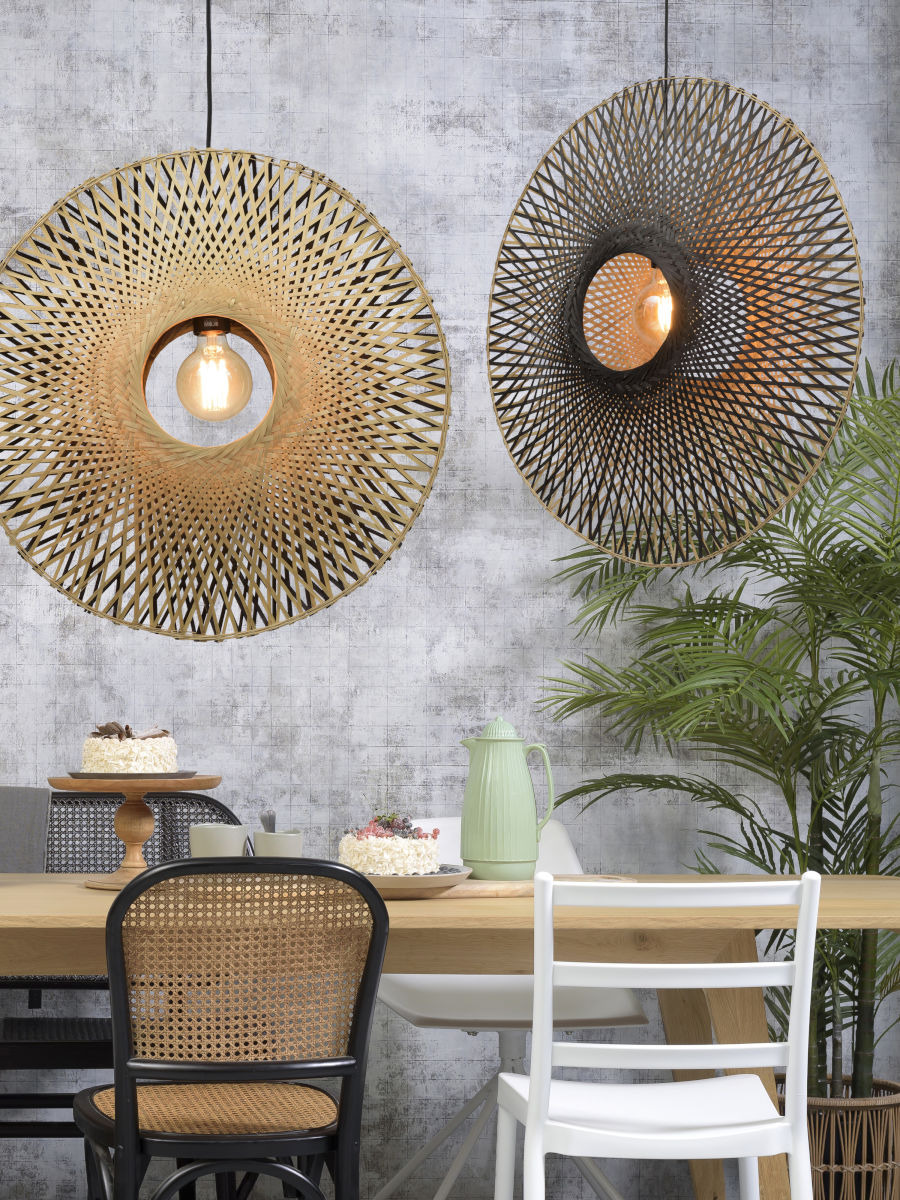 Suspension Kalimantan vertical en Bambou naturel au design naturel par Good & Mojo Suspension Kalimantan vertical en Bambou naturel au design naturel par Good & Mojo