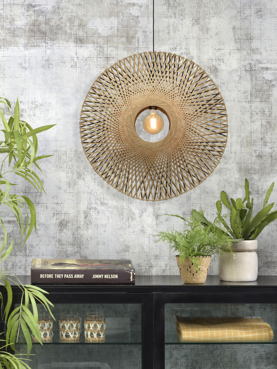 Suspension Kalimantan vertical en Bambou naturel au design naturel par Good & Mojo Suspension Kalimantan vertical en Bambou naturel au design naturel par Good & Mojo