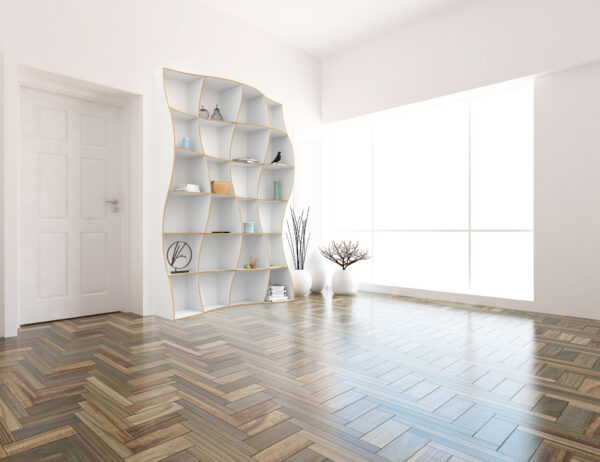 Bibliothèque DUNE par Jaanus Orgusaar au design scandinave
