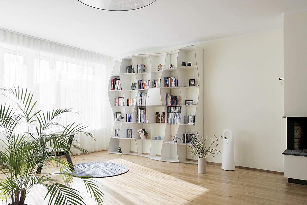Bibliothèque DUNE par Jaanus Orgusaar au design scandinave Bibliothèque DUNE par Jaanus Orgusaar au design scandinave