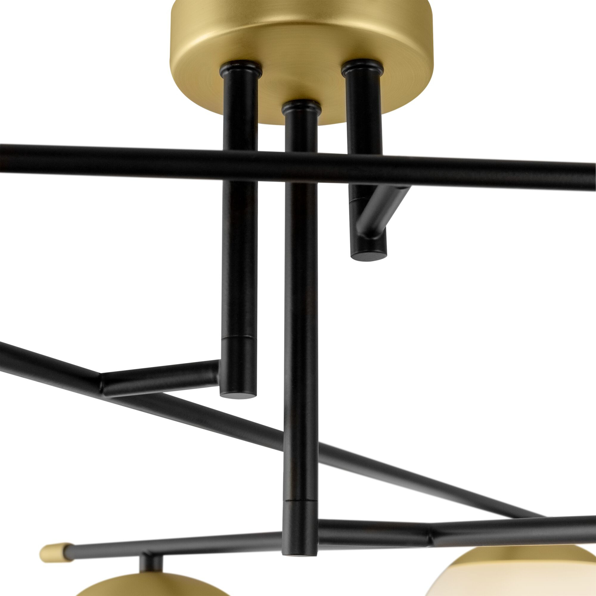 Plafonnier Nostalgia 6 en métal au design vintage par Maytoni