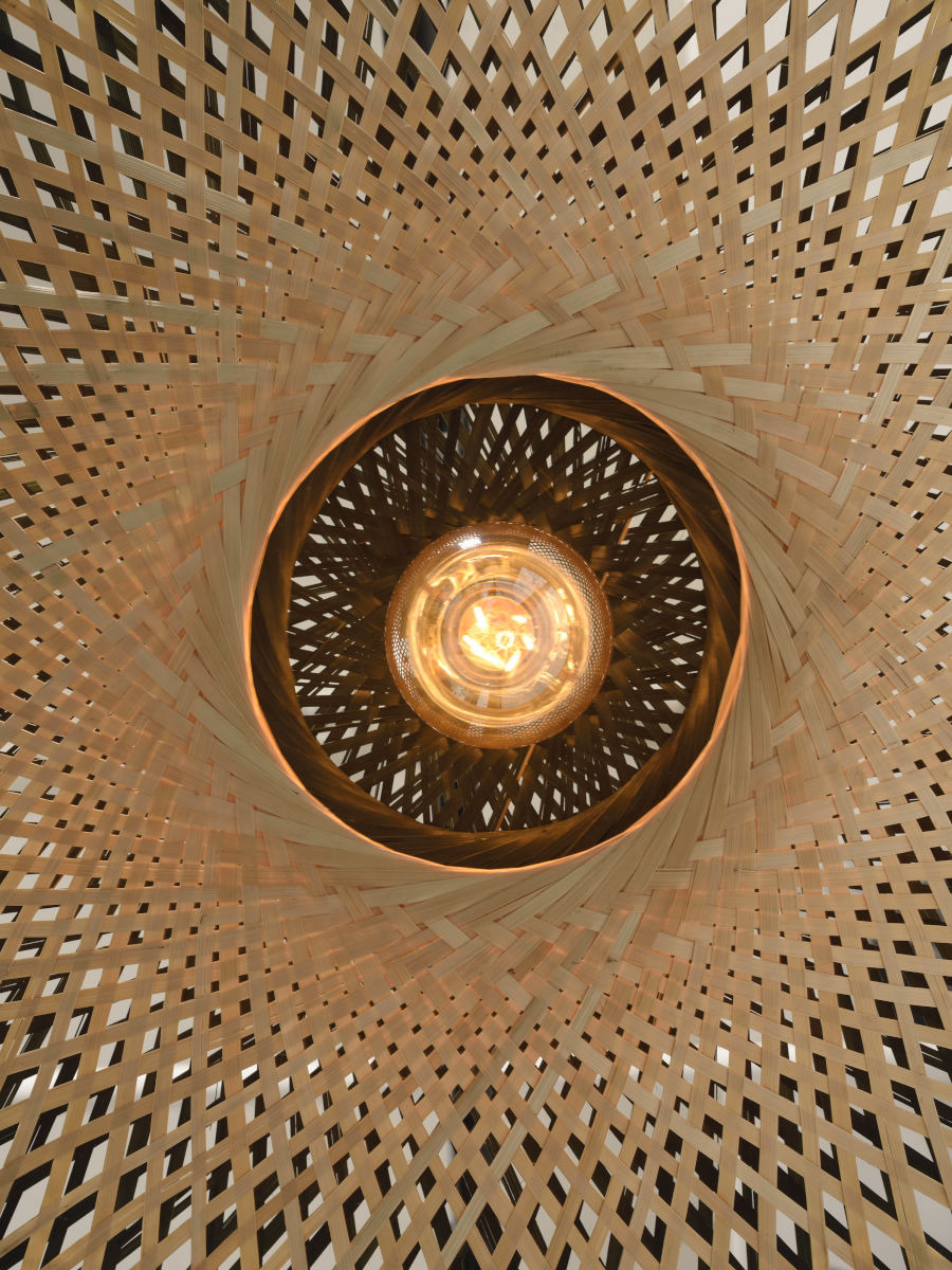 Lampadaire Kalimantan avec abat-jour en Bambou naturel au design naturel par Good & Mojo Lampadaire Kalimantan avec abat-jour en Bambou naturel au design naturel par Good & Mojo